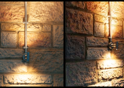 Conduit Drop Tee Industrial Wall light