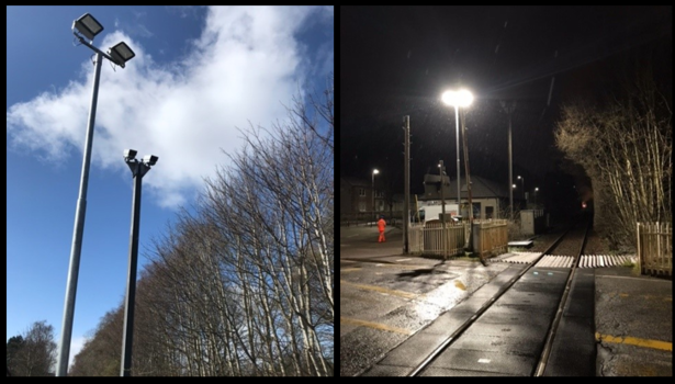 Network Rail Raigmore Lighting