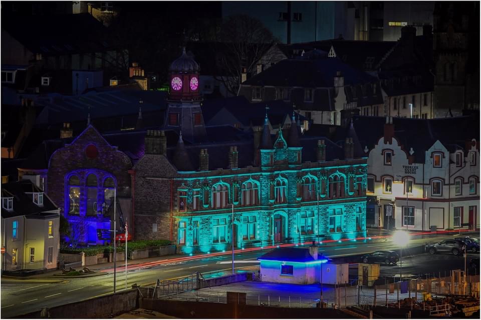 STORNOWAY TOWN HALL LED Lights