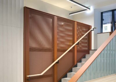Feature Lighting for Reception Refurbishment at 155 St Vincent St Glasgow