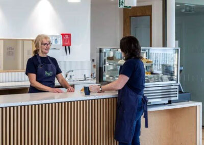 LED lighting for Parklea Hub Port Glasgow
