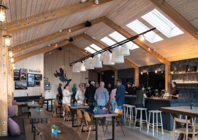 LED lighting for Talisker Distillery Visitor Centre Extension Isle Of Skye